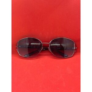 9&Co Sunglasses Oval Silver Tone Gradient Lenses